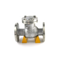 Good price made in China angle seat stop stainless steel check valve with flange connection